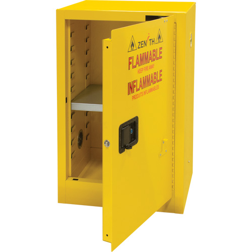 Armoire pour produits inflammables, 12 gal., 1 Porte(s), 23" La x 35" h x 18" p Fastek