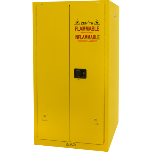 Armoire pour produits inflammables, 60 gal., 2 Porte(s), 34" La x 65" h x 34" p Fastek