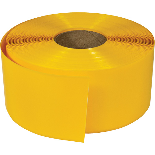 ArmorStripe&reg; Ultra Durable Floor Tape, 4" x 100', PVC, Yellow Fastek