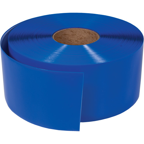 ArmorStripe&reg; Ultra Durable Floor Tape, 4" x 100', PVC, Blue Fastek