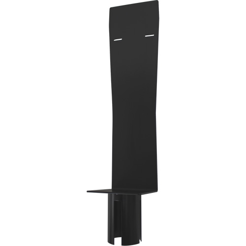 Dispenser Holder for Crowd Control Post, Black Fastek