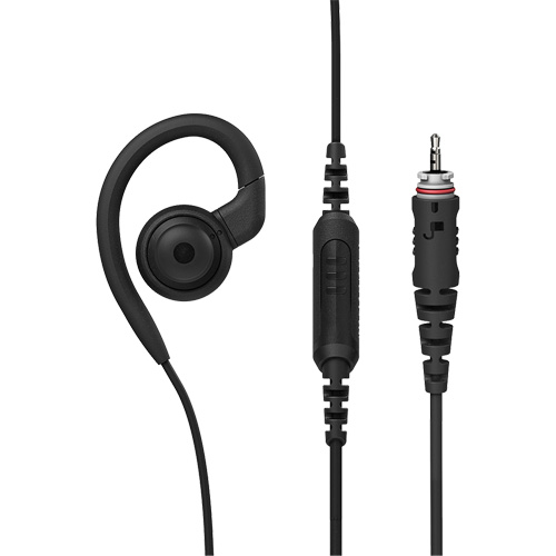 CLPe Series Standard Inline PTT Earpiece Short Cord Fastek