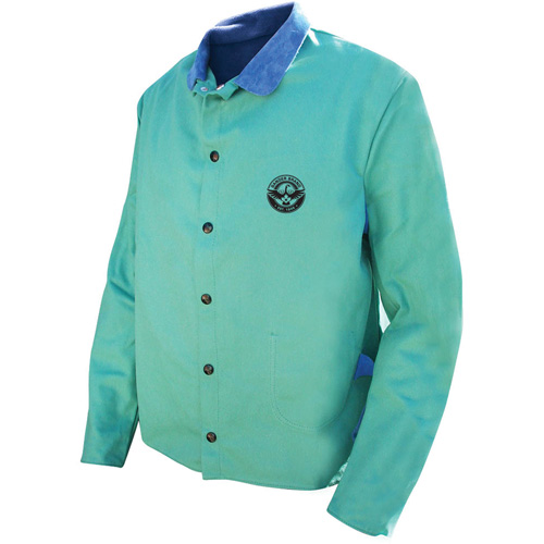 Veste de soudage Gander Brand Banox FR, Coton, Grand, Vert Fastek