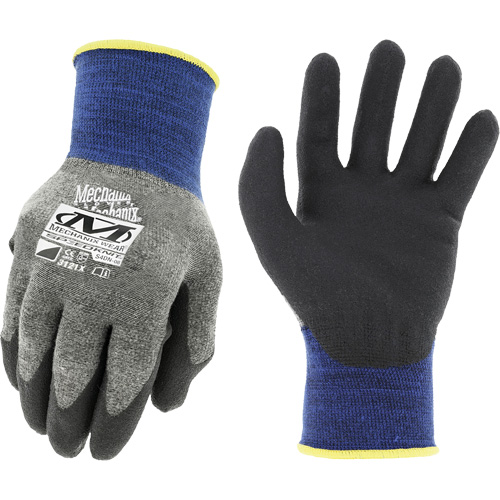 Gants isol&eacute;s SpeedKnit, Taille Moyen/8, Calibre 15, Rev&ecirc;tement Bipolym&egrave;re, Enveloppe en Nylon/Acrylique, EN 388 niveau 1 Fastek