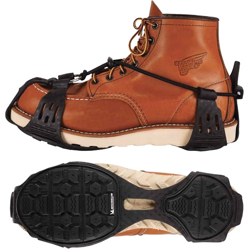 TREX&reg; 6325 Spikeless Traction Devices, Rubber, Grooved Traction, Medium Fastek