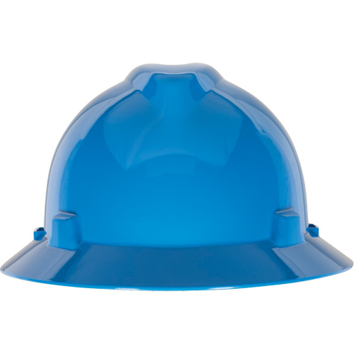 V-Gard&reg; Slotted Full-Brim Hardhat, Pinlock Suspension Fastek