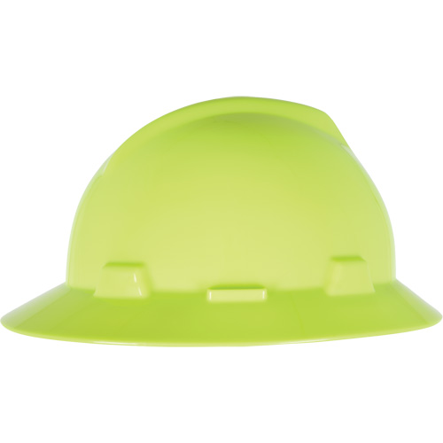 V-Gard&reg; Slotted Full-Brim Hardhat, CSA Type 1, Quick-Slide Suspension Fastek