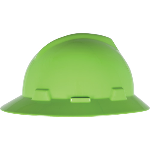 V-Gard&reg; Slotted Full-Brim Hardhat, Pinlock Suspension Fastek