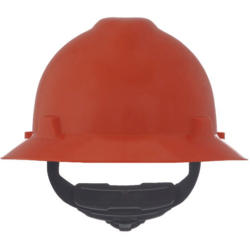 Casque de s&eacute;curit&eacute; &agrave; fente et bordure compl&egrave;te V-Gard, CSA type 1, Suspension Rochet Fastek