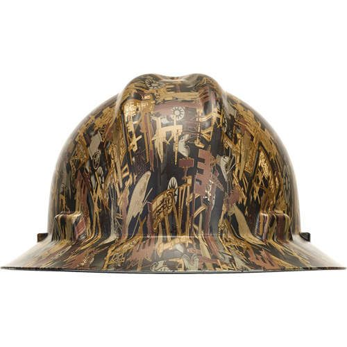 V-Gard&reg; Hydro Dip Full Brim Hard Hat, Ratchet Suspension, ANSI Type I/CSA Type 1 Fastek