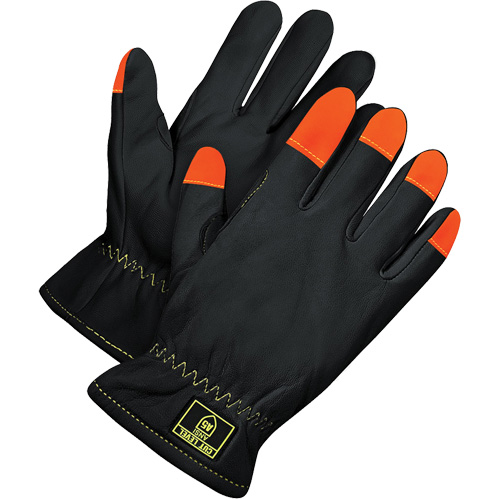 Deny Driver's Gloves, 3X-Large, Grain Goatskin Palm Fastek
