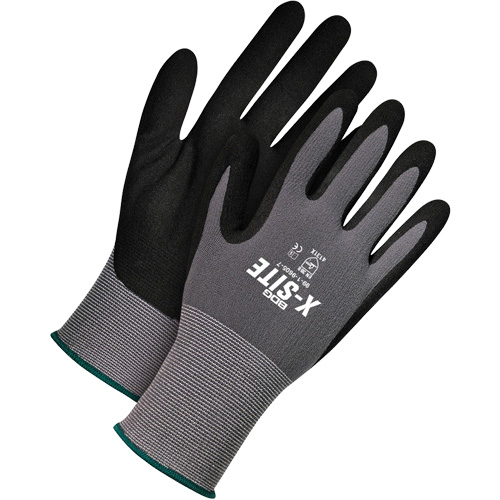 Gants enduits l&eacute;gers X-Site, 8, R&ecirc;vetement Nitrile, Calibre 15, Enveloppe en Nylon/Lycra Fastek