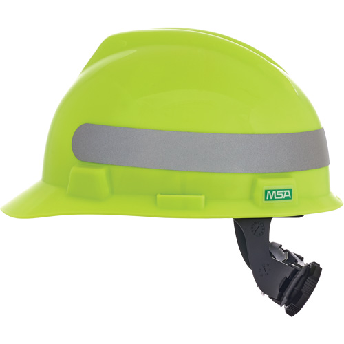 V-Gard&reg; Slotted Hard Hat, ANSI Type I/CSA Type 1, Ratchet Suspension Fastek