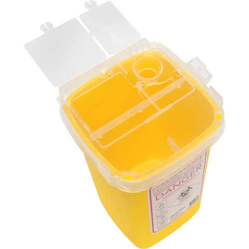 Sharps Container, 1 L Capacity Fastek
