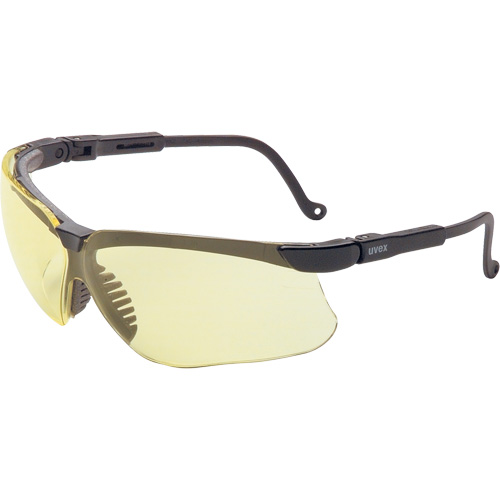 Uvex HydroShield&reg; Genesis&reg; Safety Glasses, Amber Lens, Anti-Fog/Anti-Scratch, ANSI Z87+/Meets/Exceeds CSA Z94.3 Fastek