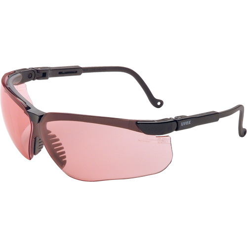Lunettes de s&eacute;curit&eacute; Uvex HydroShield Genesis, Lentille SCT-Vermillion, Antibu&eacute;e/Anti-&eacute;gratignures, ANSI Z87+/R&eacute;pond ou surpasse la norme CSA Z94.3 Fastek