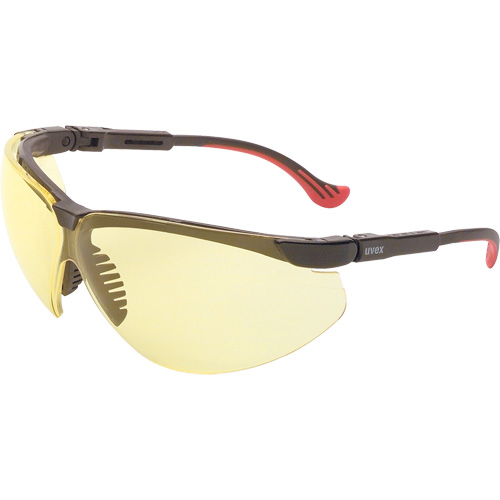 Lunettes de s&eacute;curit&eacute; Uvex HydroShield Genesis XC, Lentille Ambr&eacute;e, Antibu&eacute;e/Anti-&eacute;gratignures, ANSI Z87+/R&eacute;pond ou surpasse la norme CSA Z94.3 Fastek