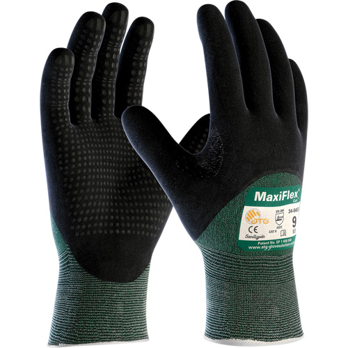 Gants r&eacute;sistant aux coupures ATG MaxiFlex Cut, Taille Petit, Calibre 15, Rev&ecirc;tement Mousse de nitrile, Enveloppe en PEHP, ASTM ANSI niveau A2/EN 388 niveau 3/EN 388 niveau B Fastek