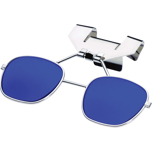 Lentilles sur pince pivotante Klip Lift s&eacute;rie 880 d'Uvex pour casques de s&eacute;curit&eacute; Fastek