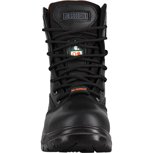 Safety Boots, Leather, Steel Toe, Size 6, Impermeable Fastek