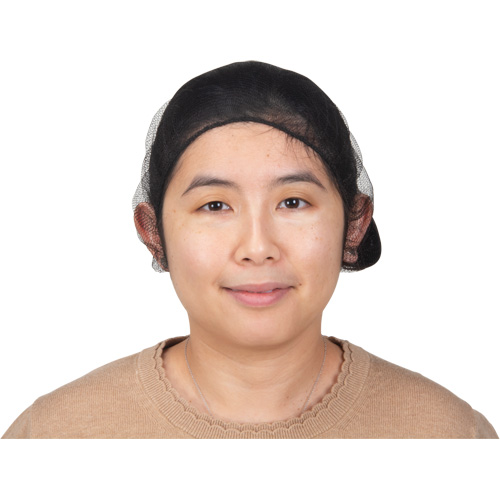 Filets pour cheveux, Nylon, 21", Brun Fastek