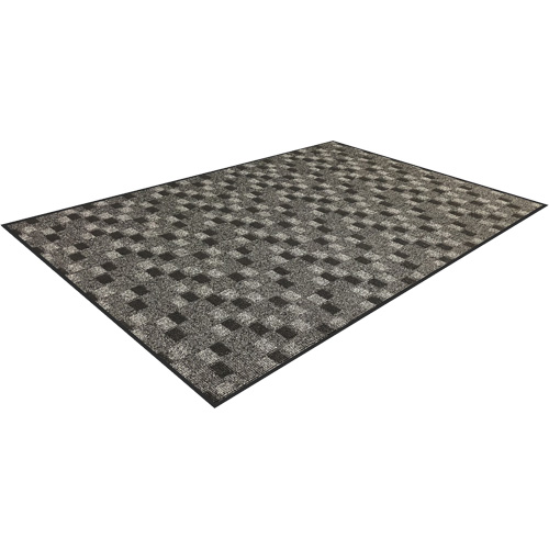 Terra Nova Classic Entrance Mat, Wiper, 6' x 10' x 5/16", Charcoal Fastek