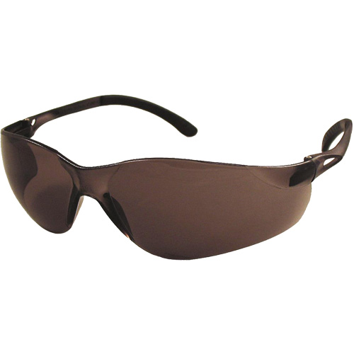 Lunettes de s&eacute;curit&eacute; Sen-Tec, Lentille Gris, Antibu&eacute;e/Anti-&eacute;gratignures, R&eacute;pond ou surpasse la norme CSA Z94.3 Fastek