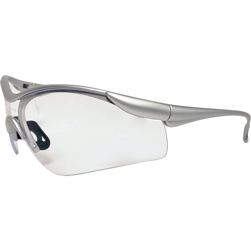 Miranda Safety Glasses, Clear Lens, Anti-Scratch, Meets/Exceeds CSA Z94.3 Fastek