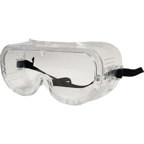 Safety-Flex Safety Goggles, Clear Lens, Anti-Fog, Direct Vent Fastek