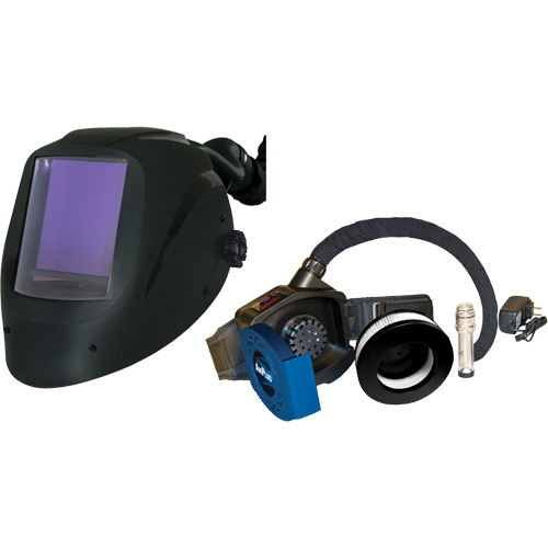 ArcOne&reg; AirPlus&reg; PAPR Kit with Vision&reg; BFFVX, Welding Helmet Fastek