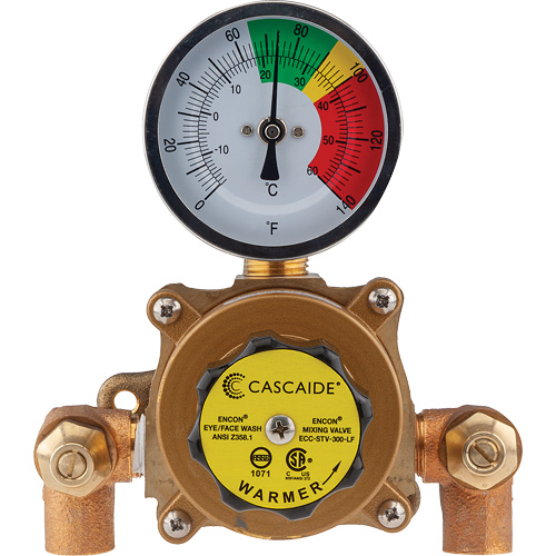 Mitigeur pour assemblage au groupe expos&eacute; d'une douche oculaire/faciale, 9 gal./min Fastek