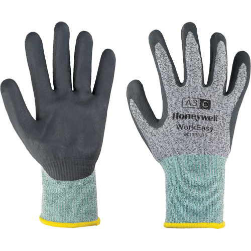 Gants de protection contre les coupures WorkEasy, Taille 6/T-petit, Calibre 13, Rev&ecirc;tement Mousse de nitrile, Enveloppe en PEHP/Fibre de verre, ASTM ANSI niveau A3/EN 388 niveau C Fastek