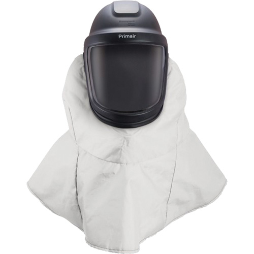 Casque de protection avec bavette longue jetable Primair s&eacute;rie 900, Standard, Casque rigide, Bavette Simple Fastek