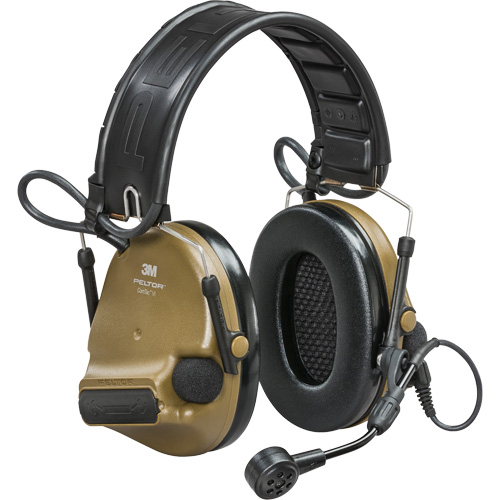 Peltor ComTac VI NIB Headset with Arc, Headband Style, 23 dB Fastek