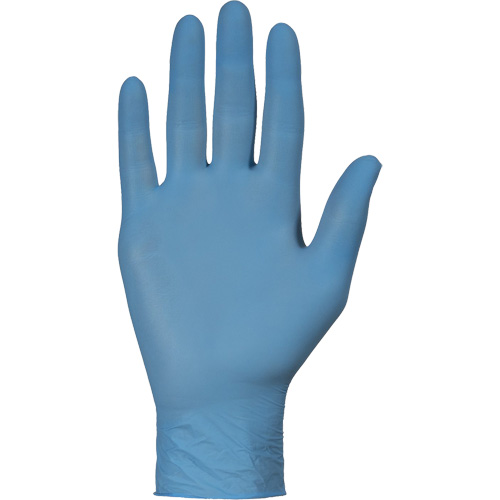 KeepKleen&reg; Disposable Glove, Small, Nitrile, 2.8-mil, Powder-Free, Blue Fastek