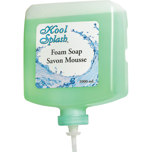 Kool Splash&reg; Soothing Aloe Soap, Foam, 1000 ml, Scented Fastek