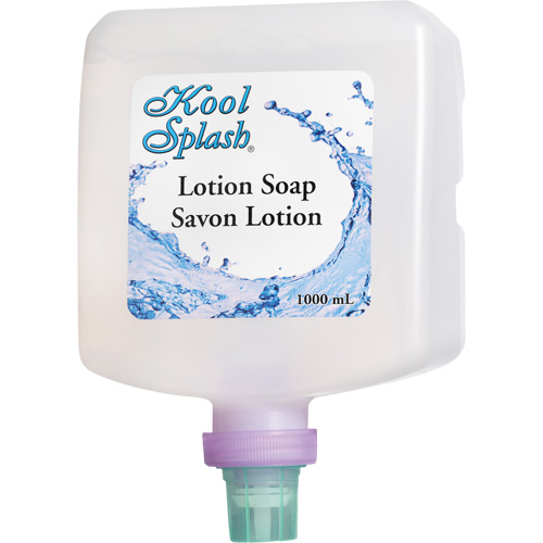 Kool Splash&reg; Clearly Lotion Soap, Cream, 1000 ml, Unscented Fastek