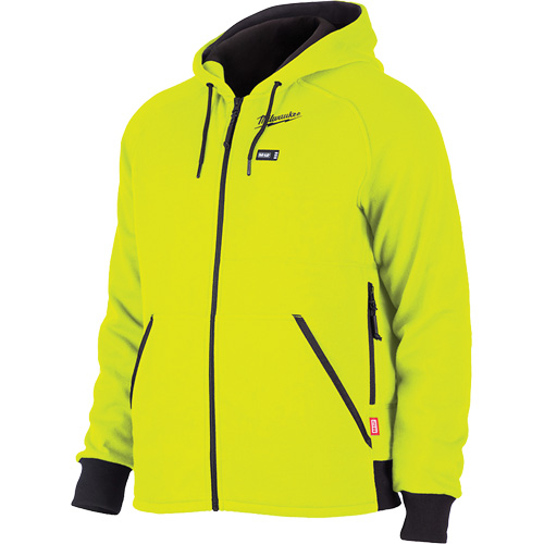 M12 High-Visibility  Heated Hoodie, Men's, Medium, Polyester Fastek