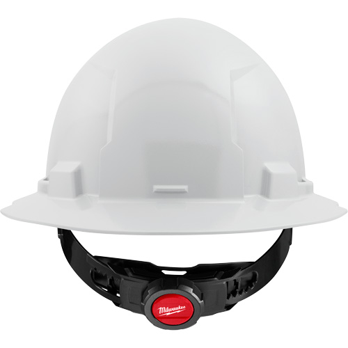 Casque de s&eacute;curit&eacute; &agrave; bord complet avec coiffe &agrave; 4 points, Suspension Rochet, ANSI type I/CSA type 1 Fastek