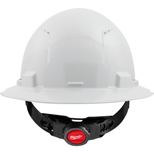 Casque de s&eacute;curit&eacute; &agrave; bordure compl&egrave;te avec suspension &agrave; 4 points, Suspension Rochet, ANSI type I/CSA type 1 Fastek