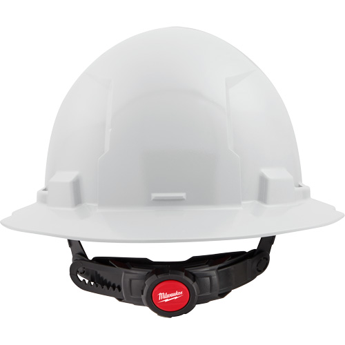 Casque de s&eacute;curit&eacute; &agrave; bord complet avec coiffe &agrave; 6 points, Suspension Rochet, ANSI type I/CSA type 1 Fastek
