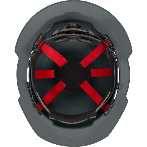 Full Brim Hardhat, Meets CSA Type 1, Ratchet Suspension, Non-Vented Fastek
