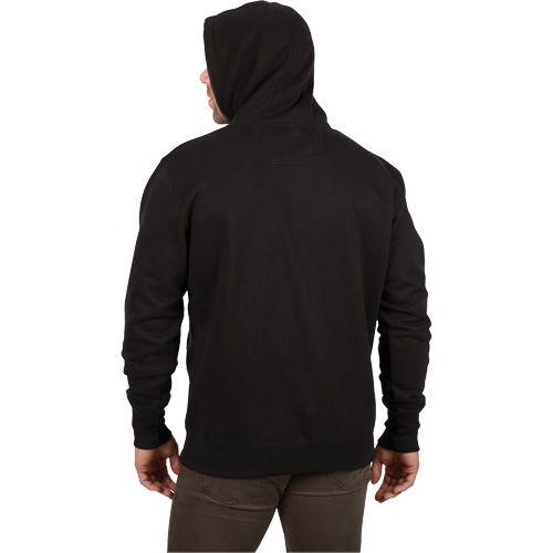 Heavy-Duty Pullover Hoodie, Men's, Small, Black Fastek