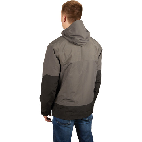 Hydrobreak Rainshell Jacket, Men's, 3X-Large, Grey Fastek
