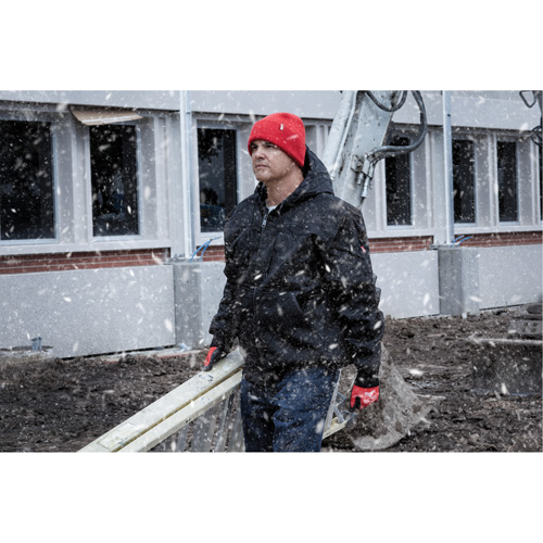 Cuffed Beanie, One Size, Red Fastek