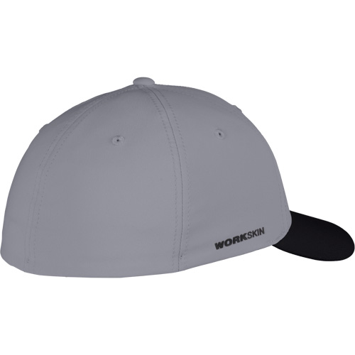 Workskin Fitted Hat, Grey, Poly-Cotton Fastek