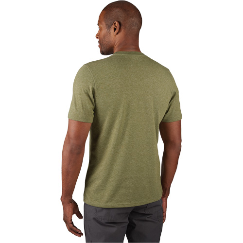 T-shirt de travail hybride, Hommes, Petit, Vert Fastek
