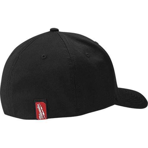 Casquette ajust&eacute;e Flexfit - petit/moyen, Noir, Poly-coton Fastek