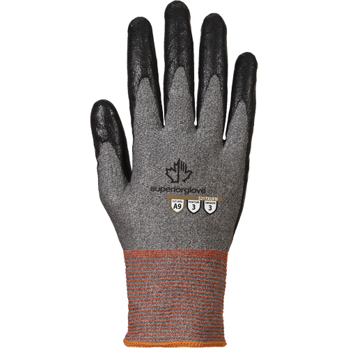 Gants enduits, Taille 5, Calibre 21, Rev&ecirc;tement Nitrile, Enveloppe en TenActiv, ASTM ANSI niveau A9 Fastek