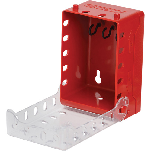 Ultra Compact Lock Box, Red Fastek
